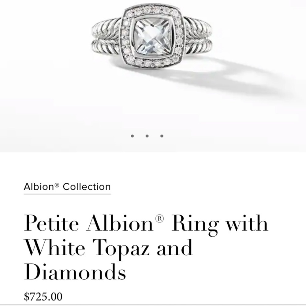 David Yurman petite Albion ring